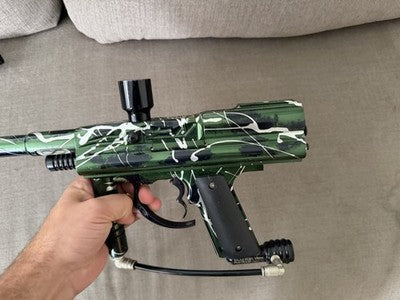 Rare Bonzai Planet Eclipse Angel LED Paintball Marker