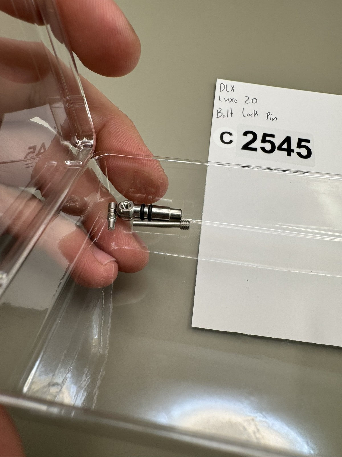 DLX Luxe 2.0 Bolt Lock Pin