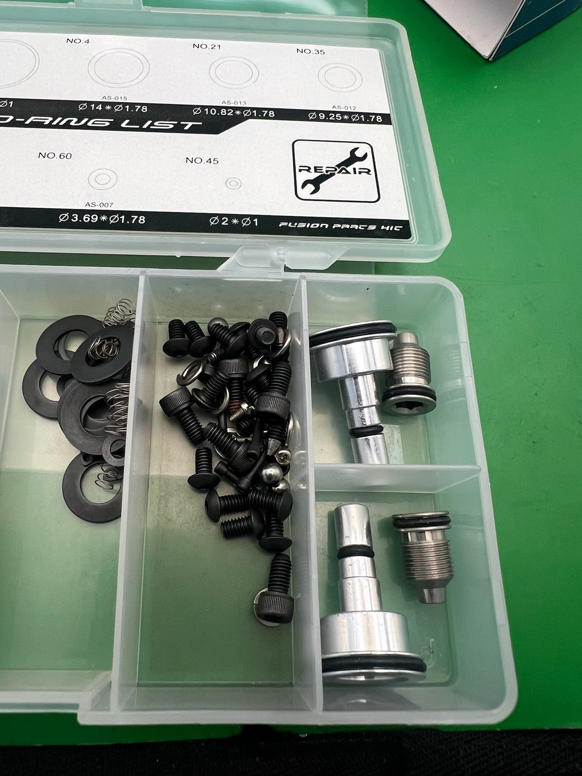 Dangerous Power Fusion Parts Kit O-Rings Solenoid Springs Screws Repair