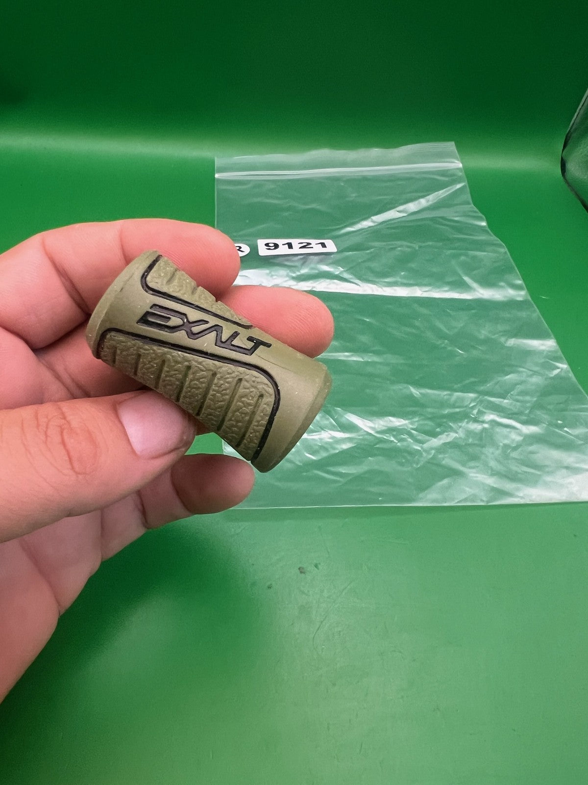 Exalt Regulator Grip Rubber Cover Skin Olive Tan Universal Marker