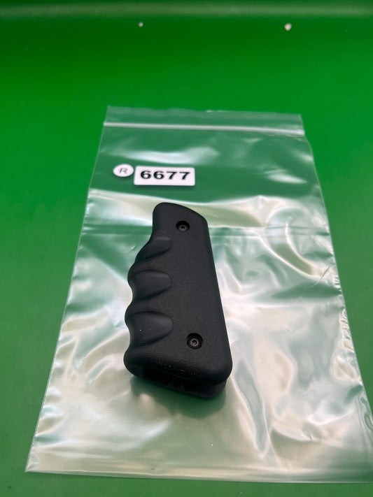 45* Grooved Autococker Grips - used paintball grip panel - black