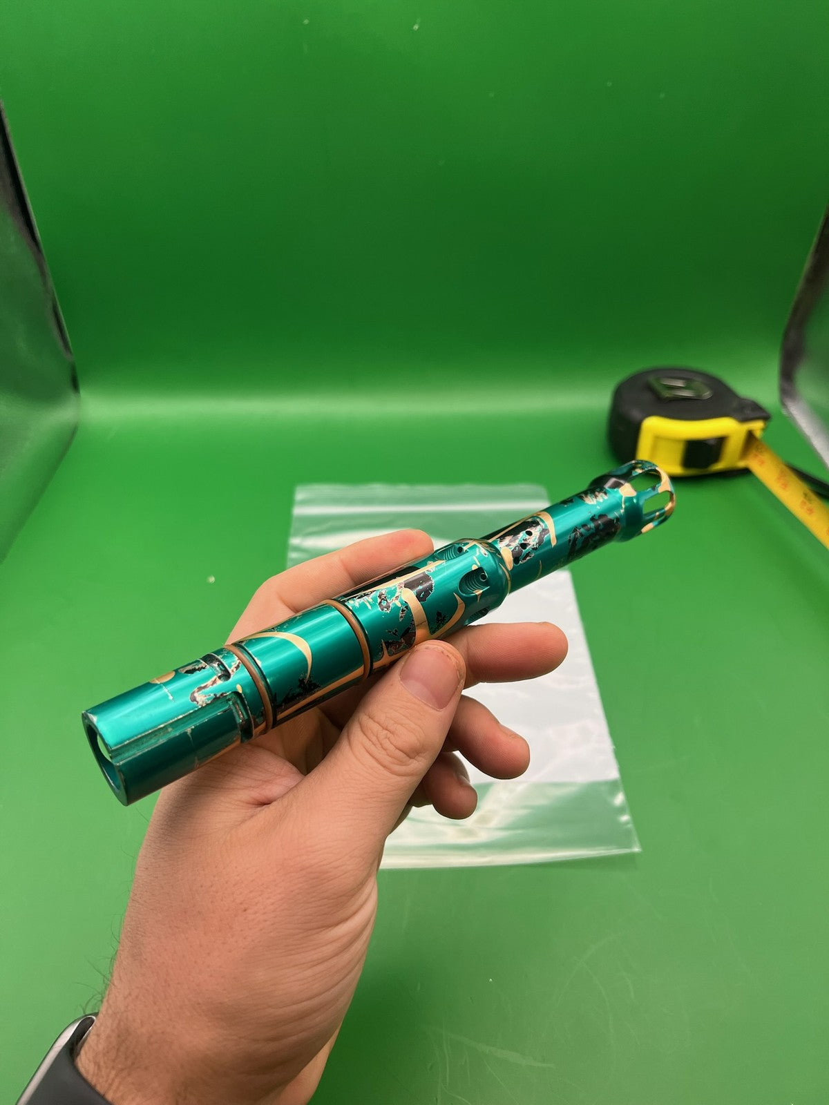 Smart Parts Venturi Automag Barrel Green Splash 12" .694 Bore Twistlock AGD
