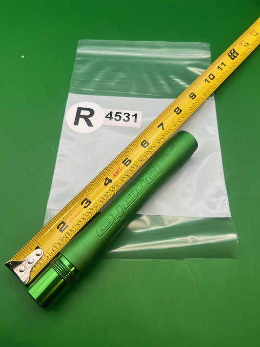 Dye Proto UL Barrel Back Green 686 Bore Autococker AC Thread 8in