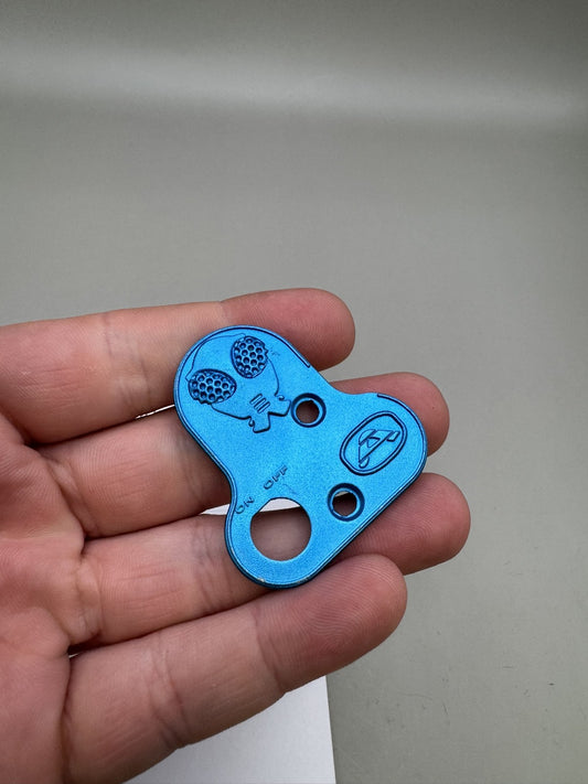 WDP Angel A4 Fly Back Plate - Blue