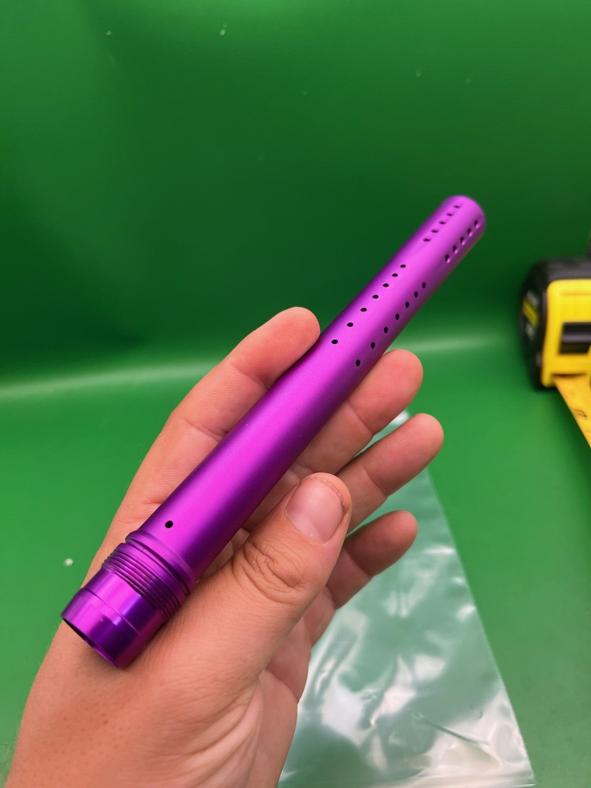 Dye UL Ultralite 14" Barrel Tip Purple Dust Anodized Ported Aluminum