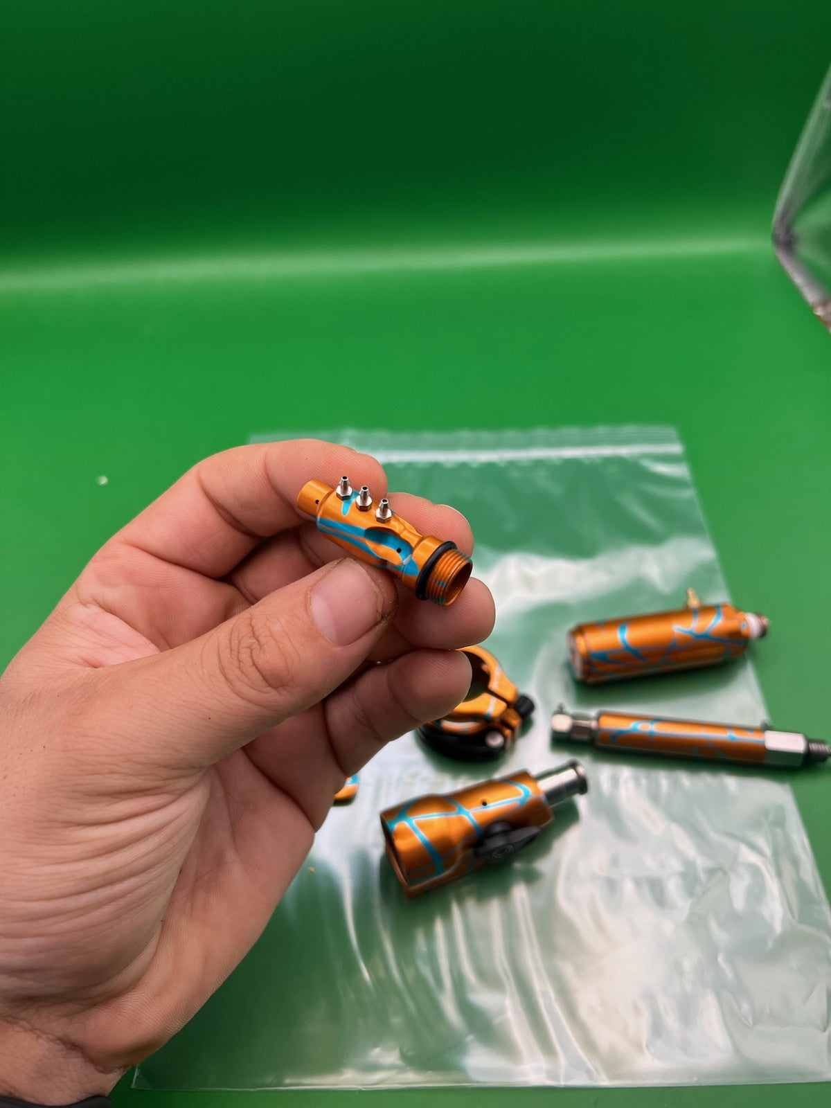 Lot of Custom Autococker Parts AKA Dye Custom Anno