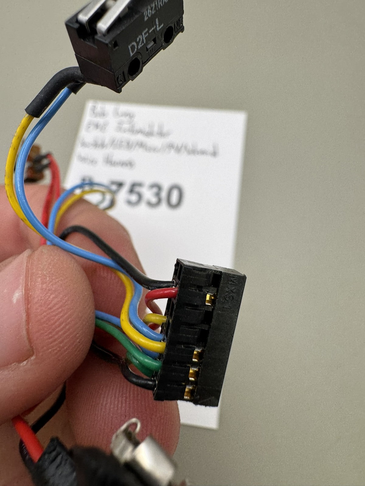 Bob Long 2K2 Intimidator Switch LED Micro 9V Solenoid Wire Harness