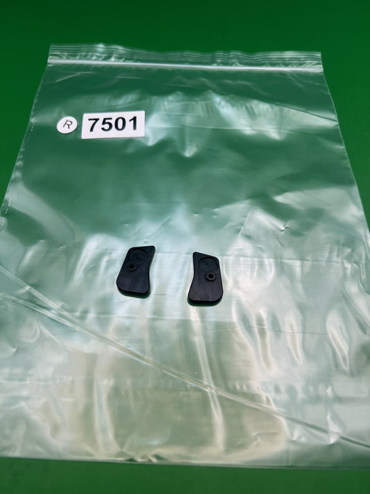 Bob Long G6R Intimidator Eye Covers Silver & Black Pair