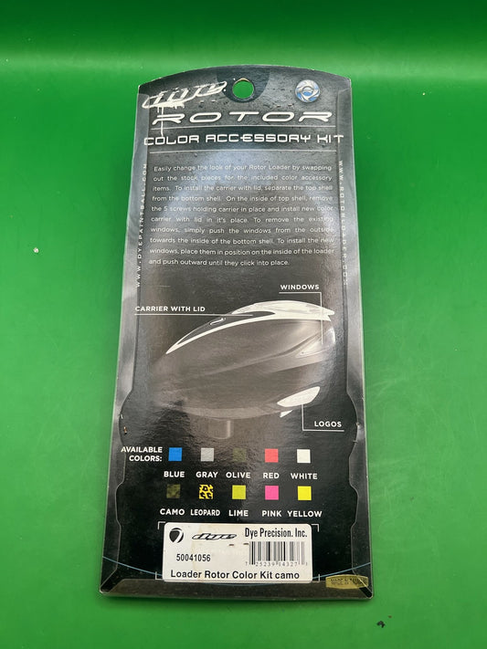 Dye Rotor Loader Color Accessory Kit Camo Carrier Windows Logos