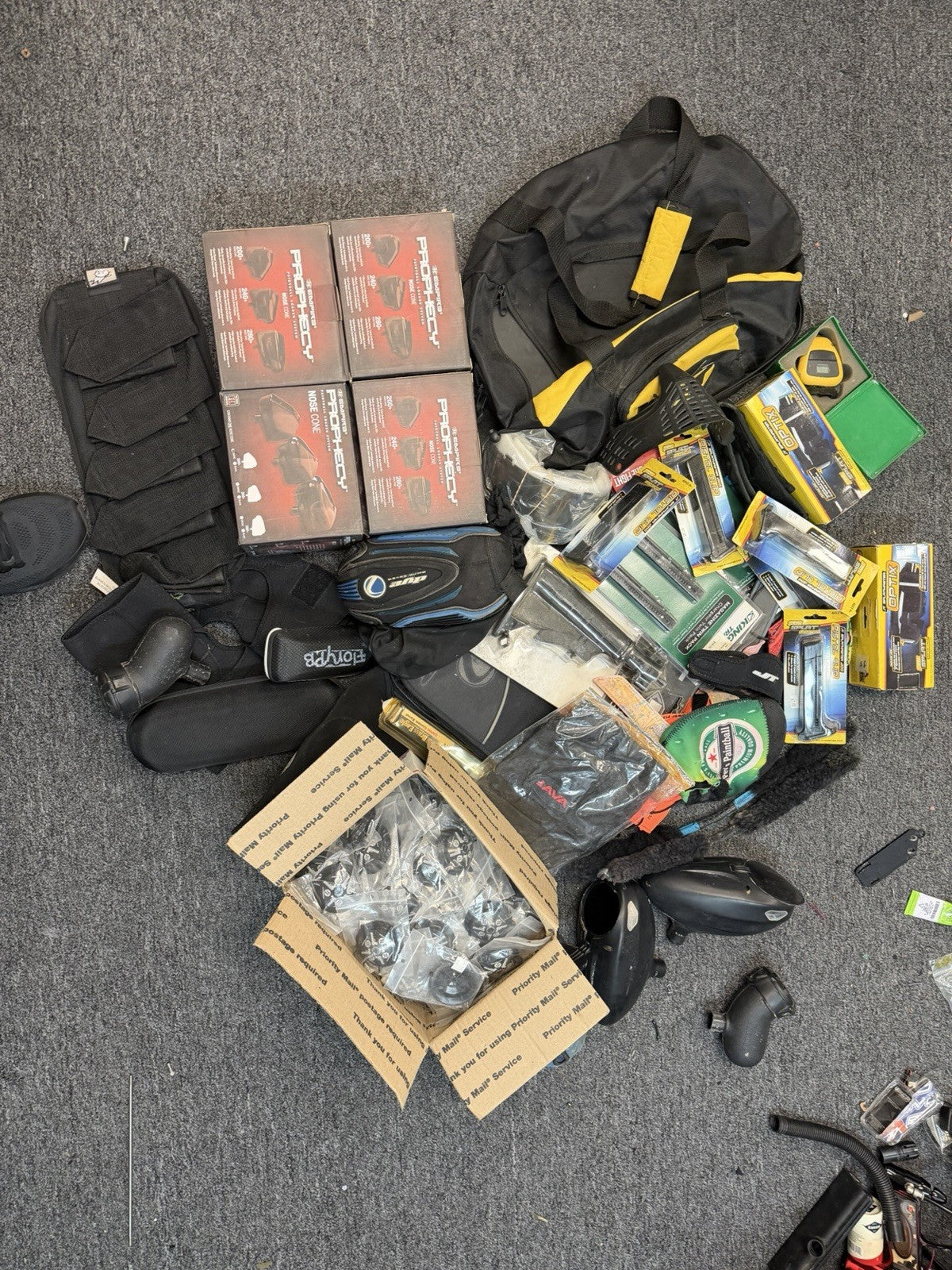 Paintball Lot Of Misc Goods