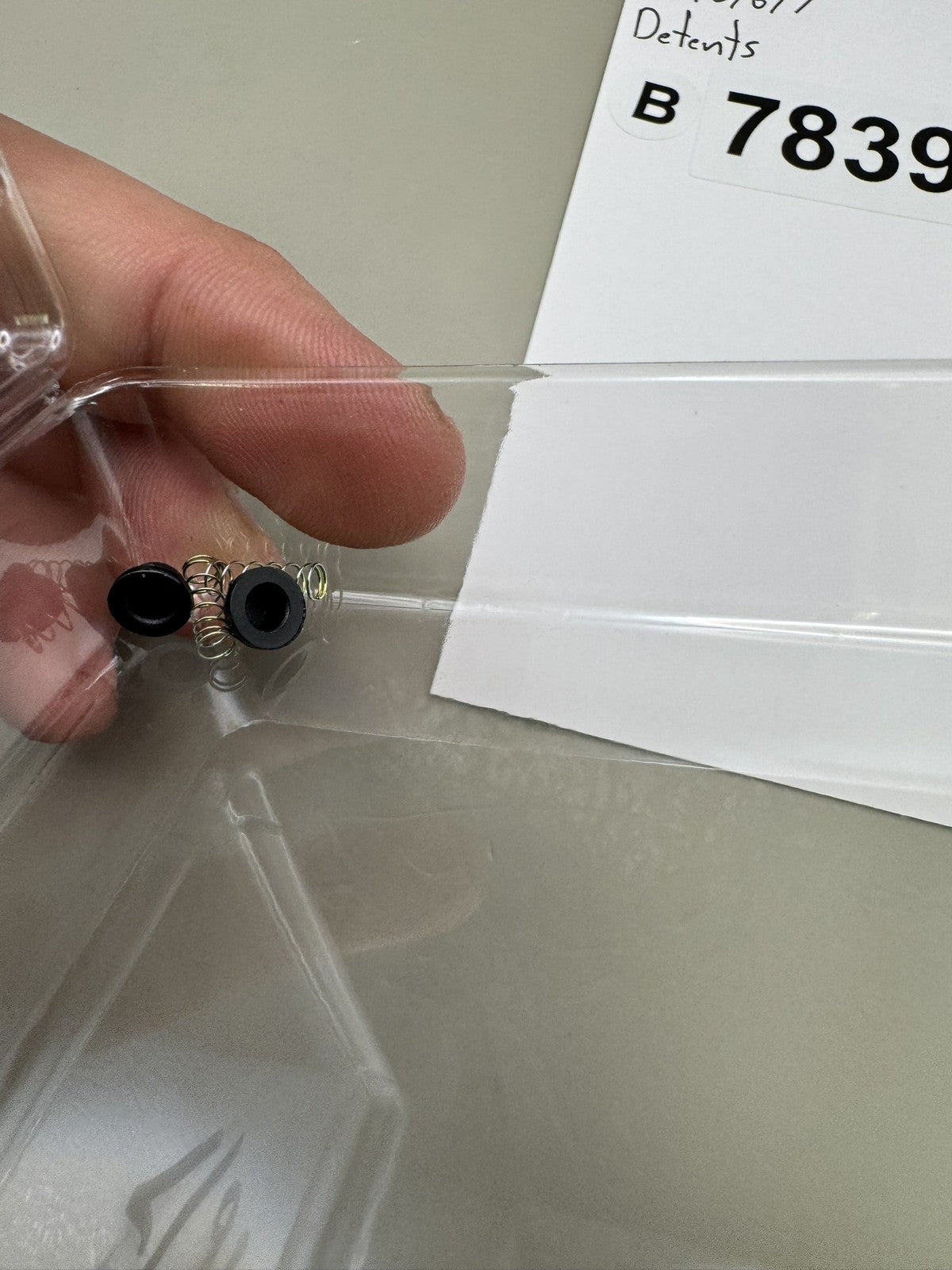 Dye DM5 DM6 DM7 Ball Detents Black