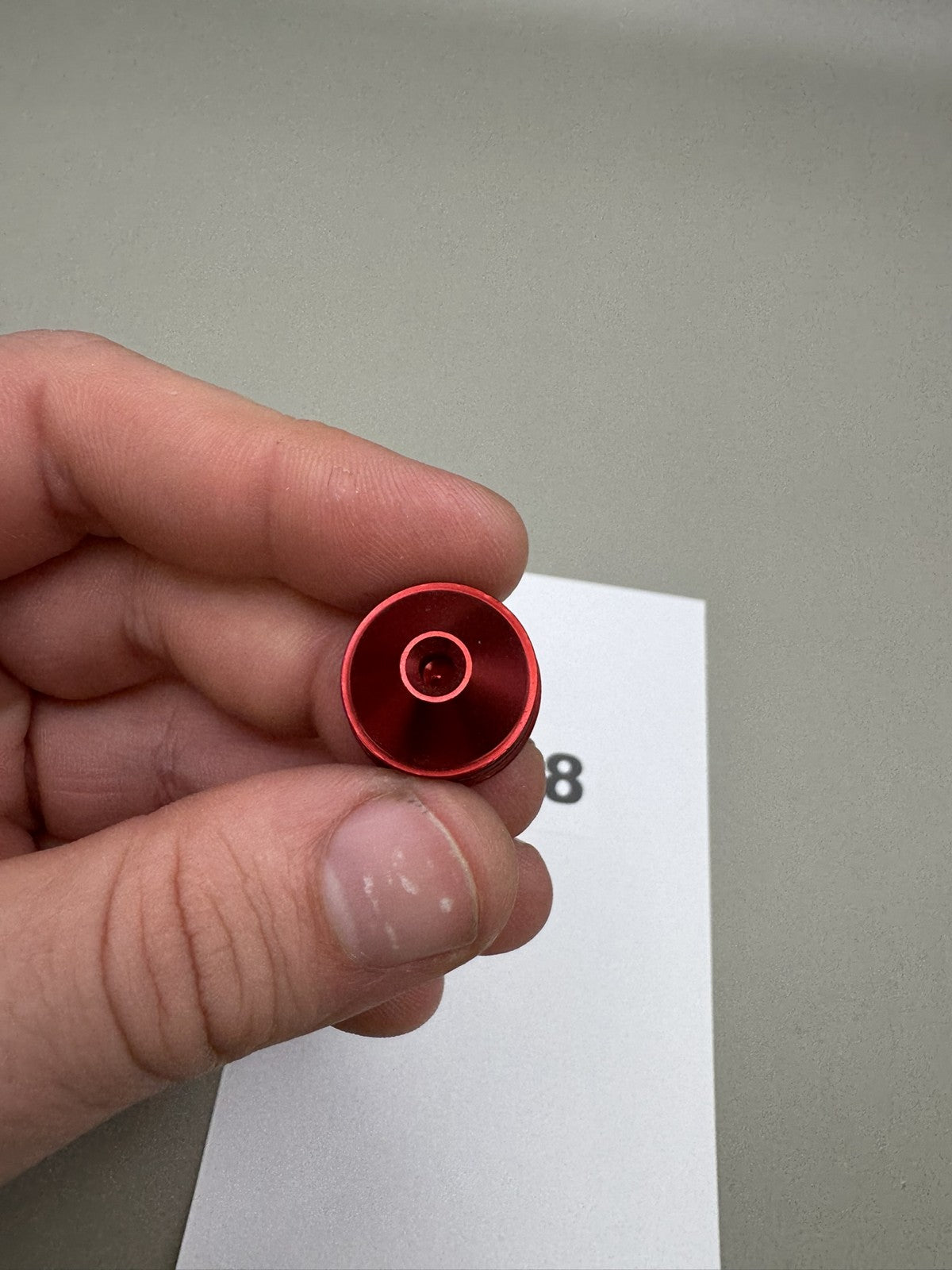 WDP Angel G7 Valve Plug - Red