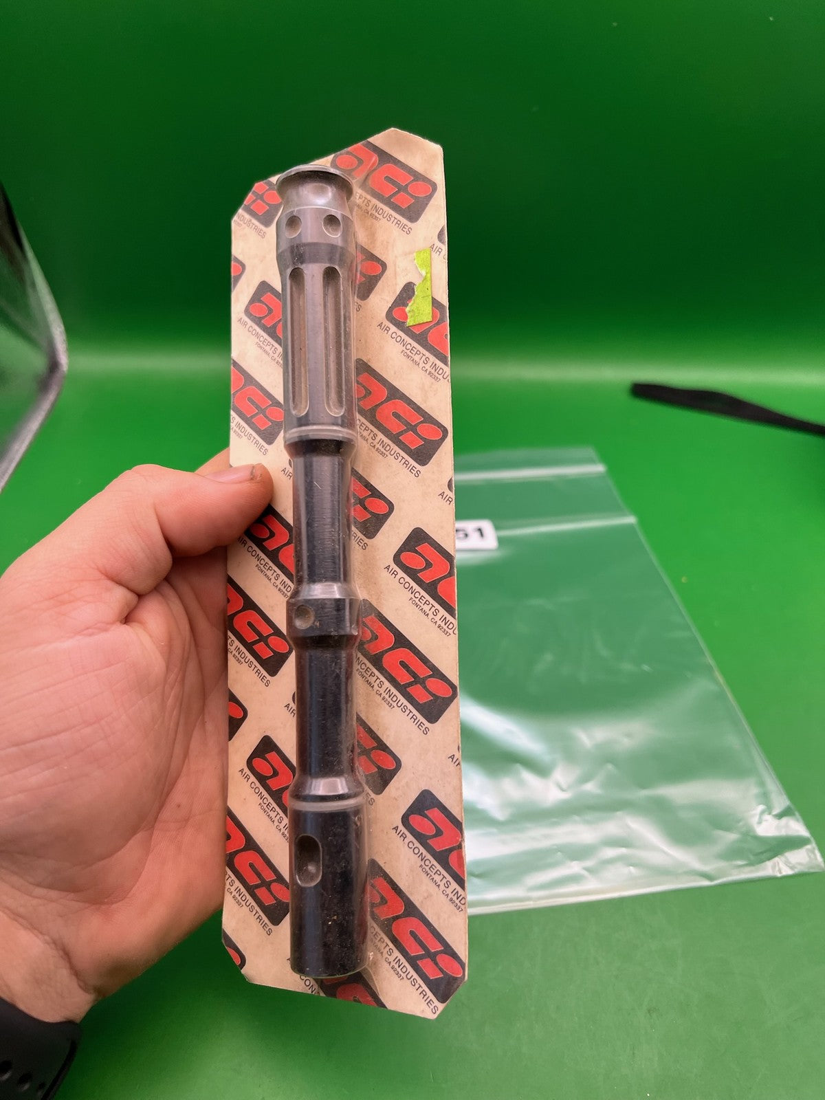 ACI Griffin Rear Cocking Venturi Bolt Black