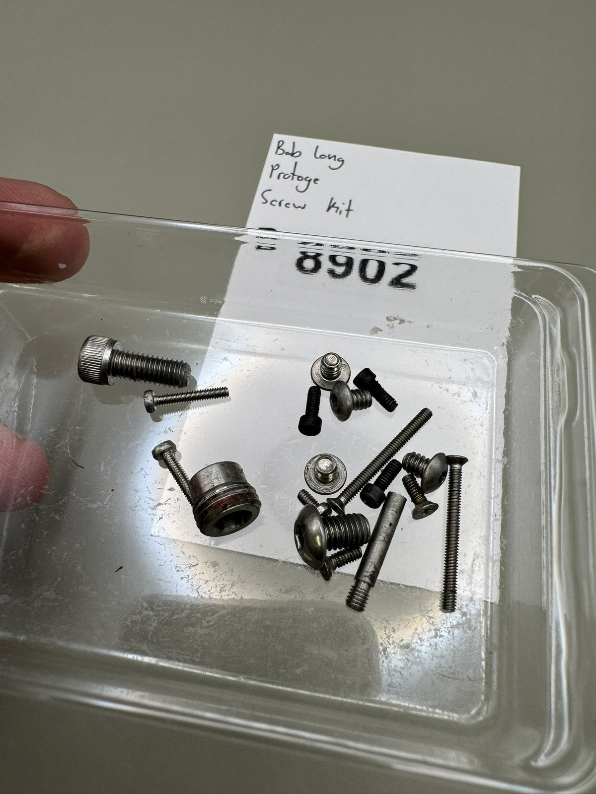 Bob Long Protoge Screw Kit