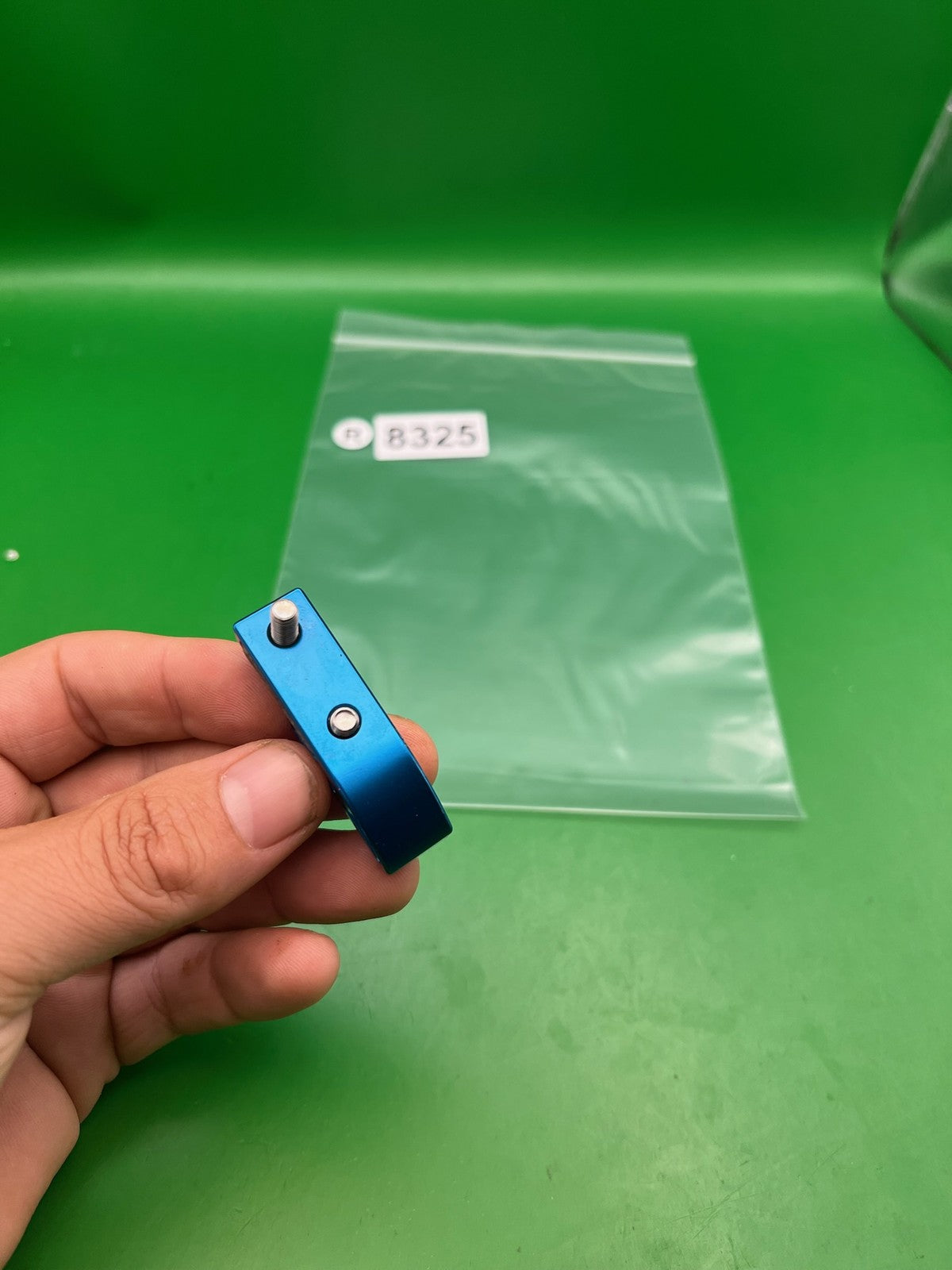 Shock Tech Drop Forward Blue Anodized Aluminum Paintball Marker Upgrade