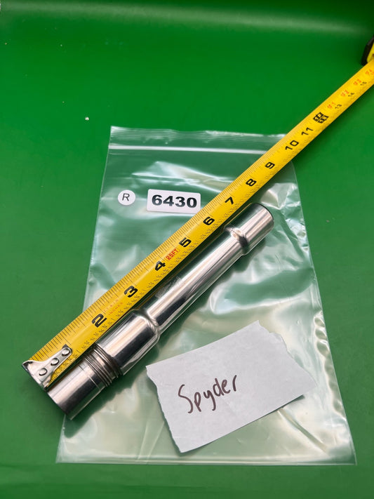 Dye Ultralite Spyder Barrel Back Silver .684