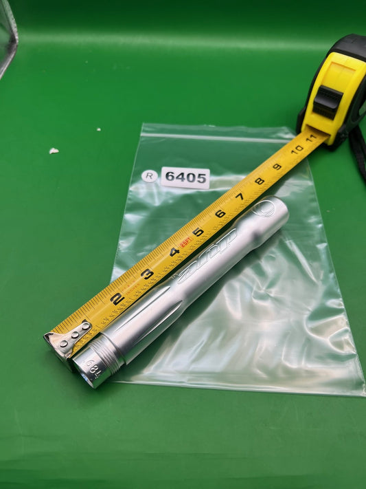 Dye UL Barrel Back Silver .684 A1 / G7 Fly - used paintball barrel back - silver