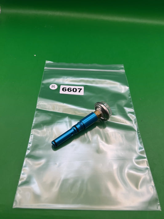 Macdev Pressure Tester - used paintball pressure tester - blue/silver