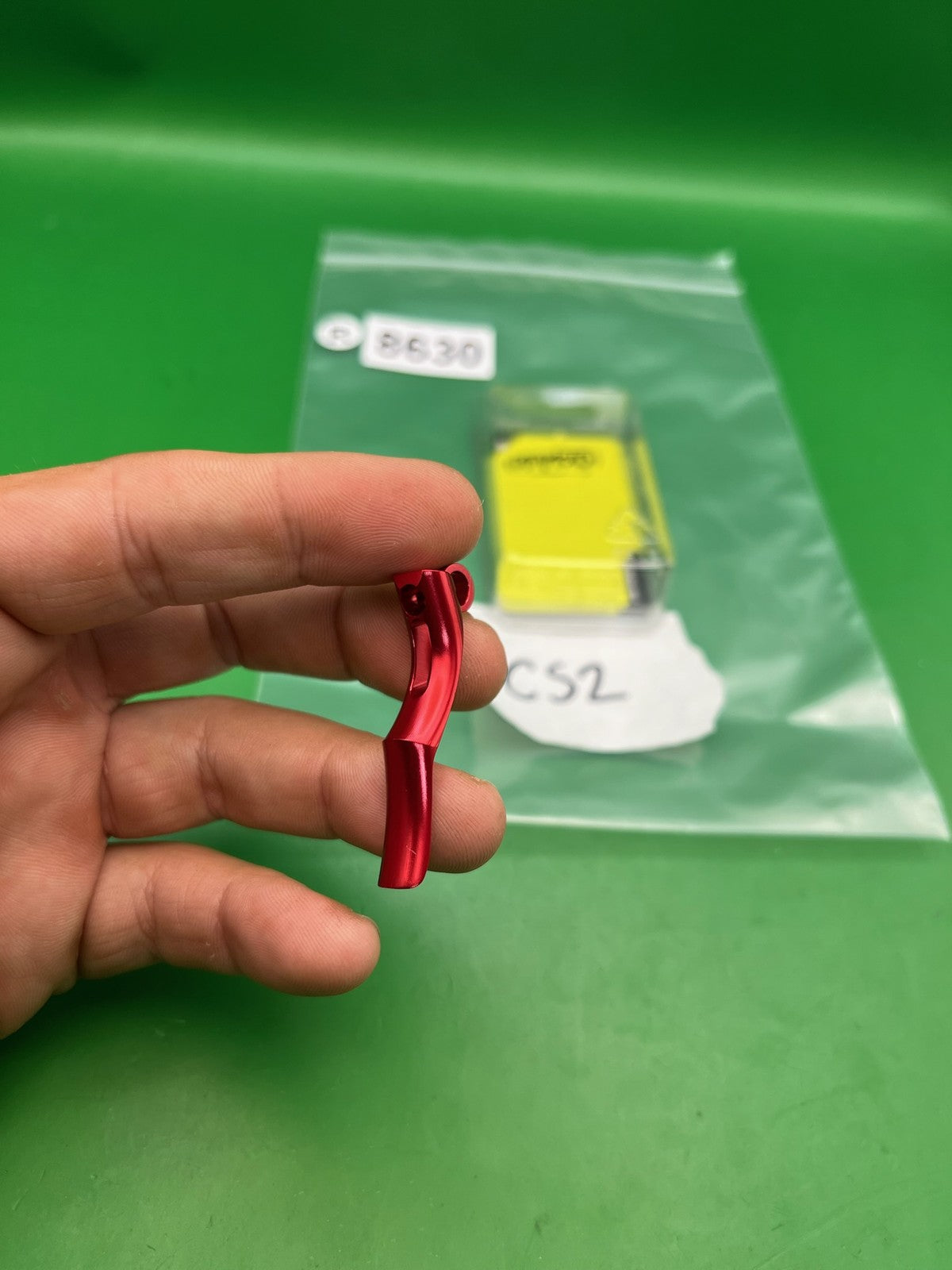 Infamous GEO CS2 CS3 R5 Deuce Trigger Type R Red Aluminum Paintball