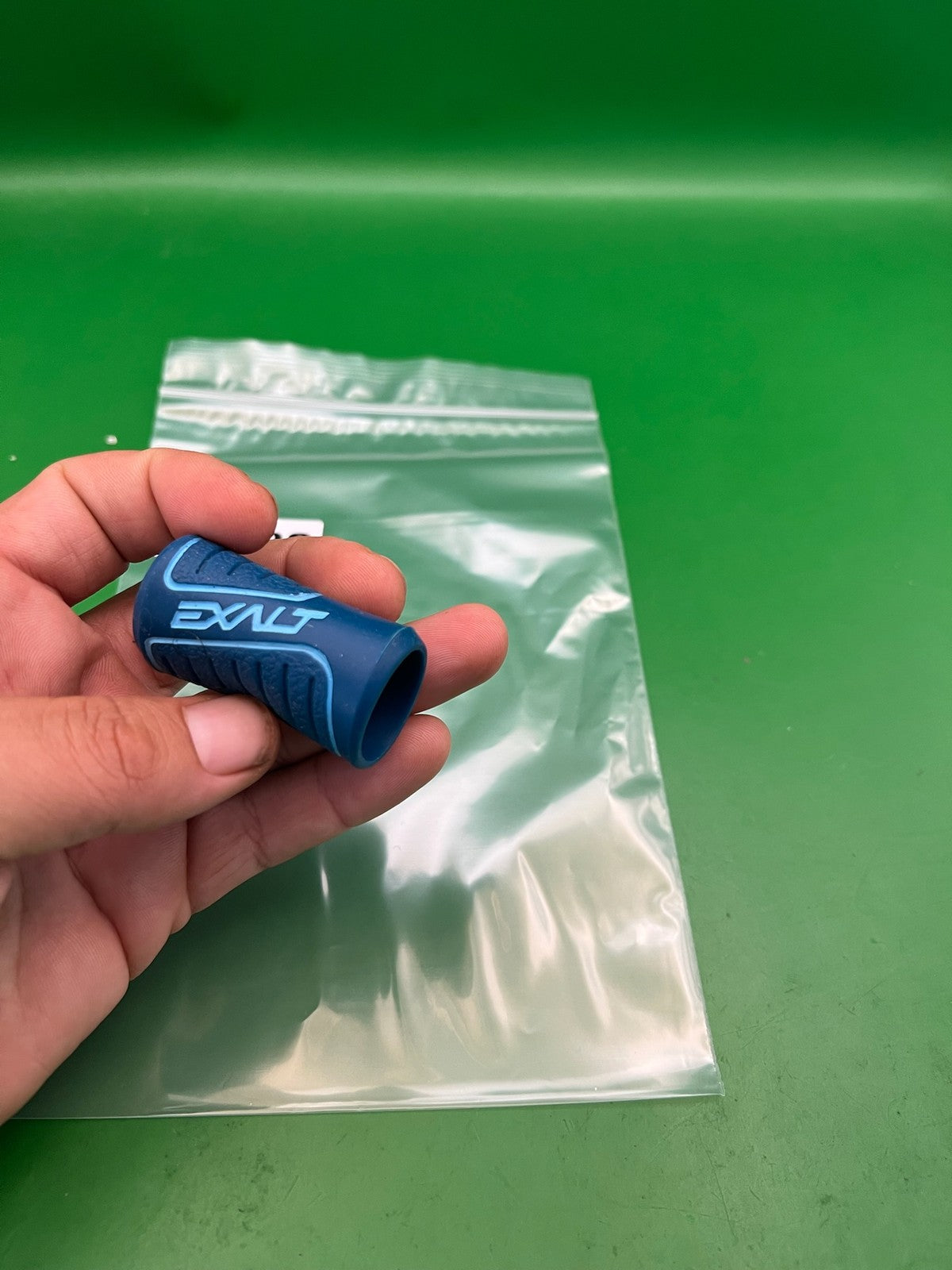 Exalt Shocker RSX Regulator Grip Skin Cover Blue
