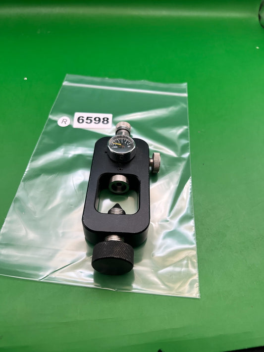 Scuba Tank paintball Adapter - used paintball scuba fill station / tank adapter - black/silver