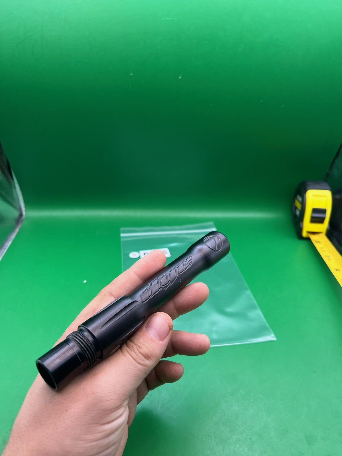 Luxe ION Threaded Dye UltraLite Barrel Back Black .692 Autococker