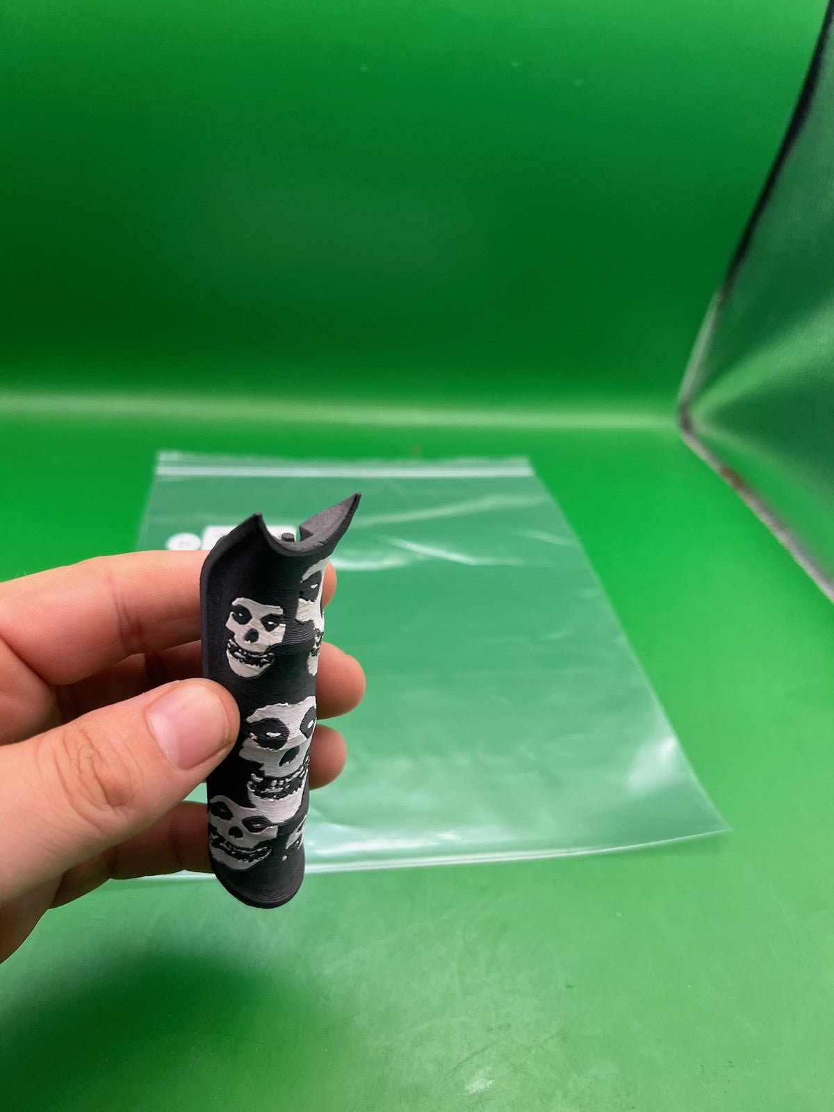 3d Printed Luxe Foregrip with Skulls