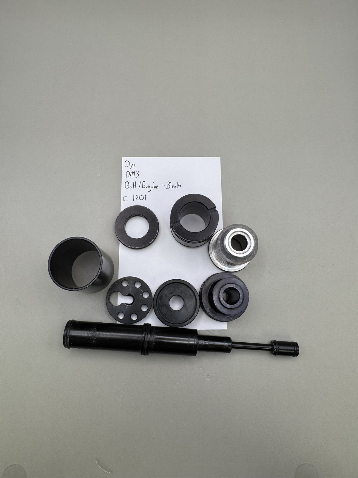 Dye DM3 Bolt/Engine - Black