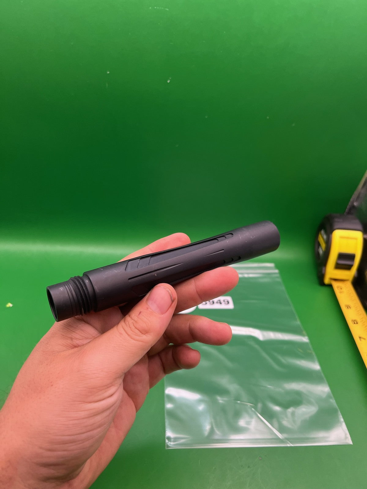 Ion Luxe All American Back - used paintball barrel back - black