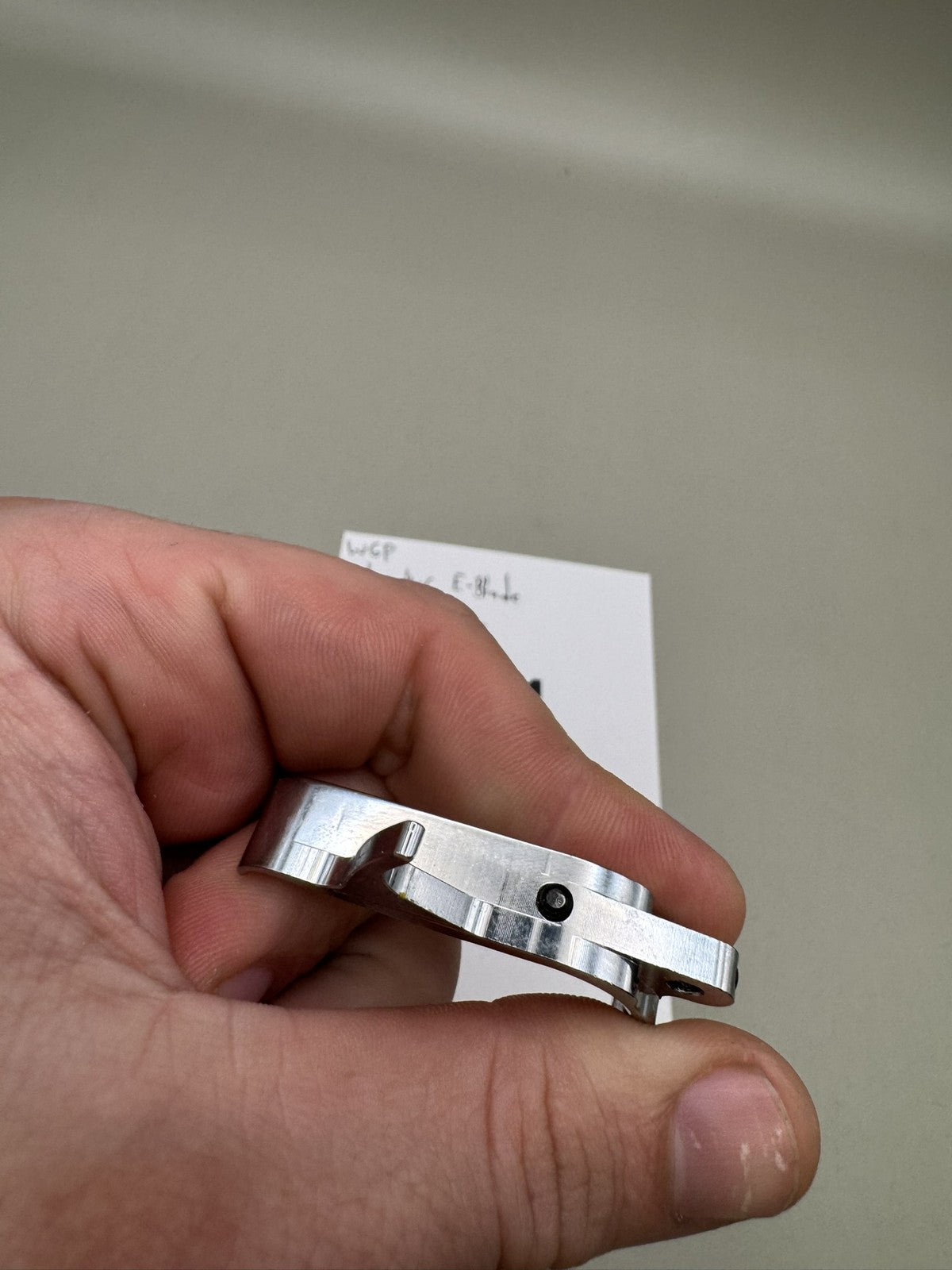 WGP Autococker E-Blade Trigger -Chrome