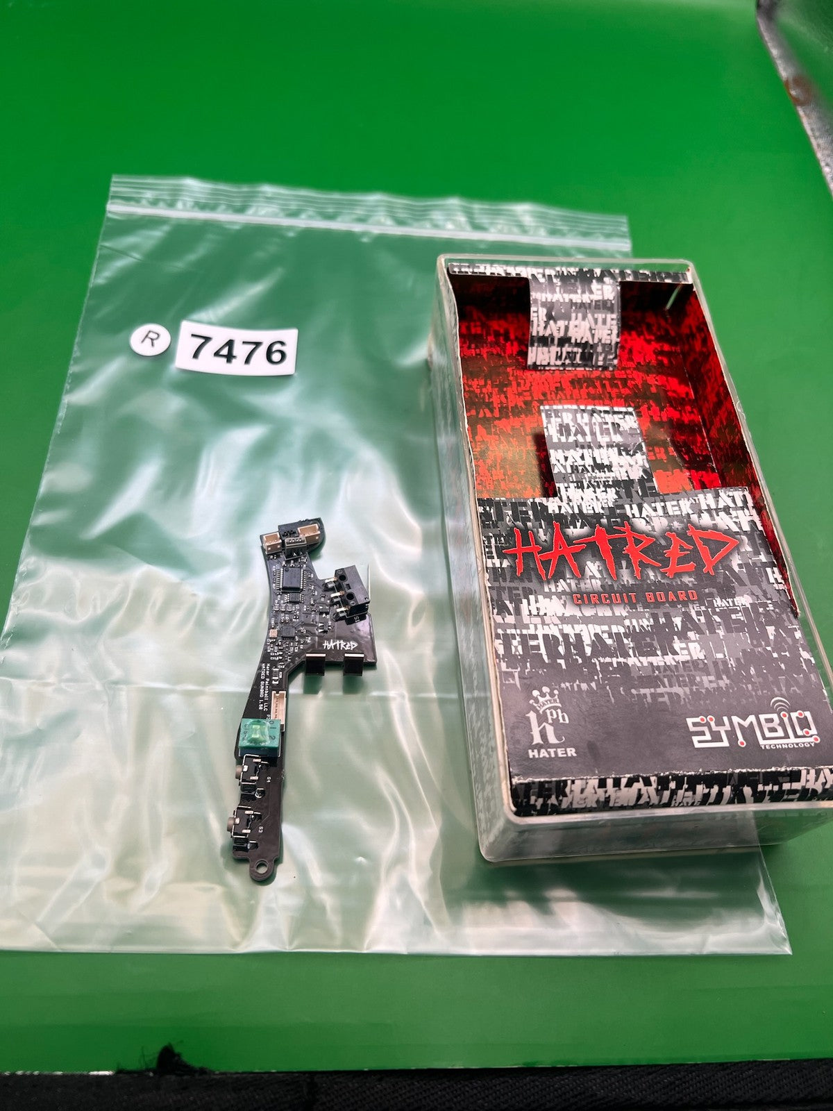Dye Rize CZR Circuit Board SLG UL REV 9.2 w/ Capacitor & Screws
