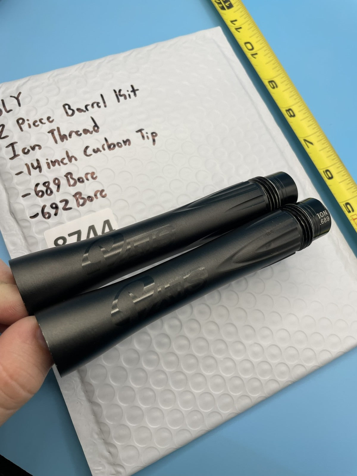 SLY 2 Piece Barrel Kit Ion Thread -14 inch Carbon Tip -689 Bore -692 Bore