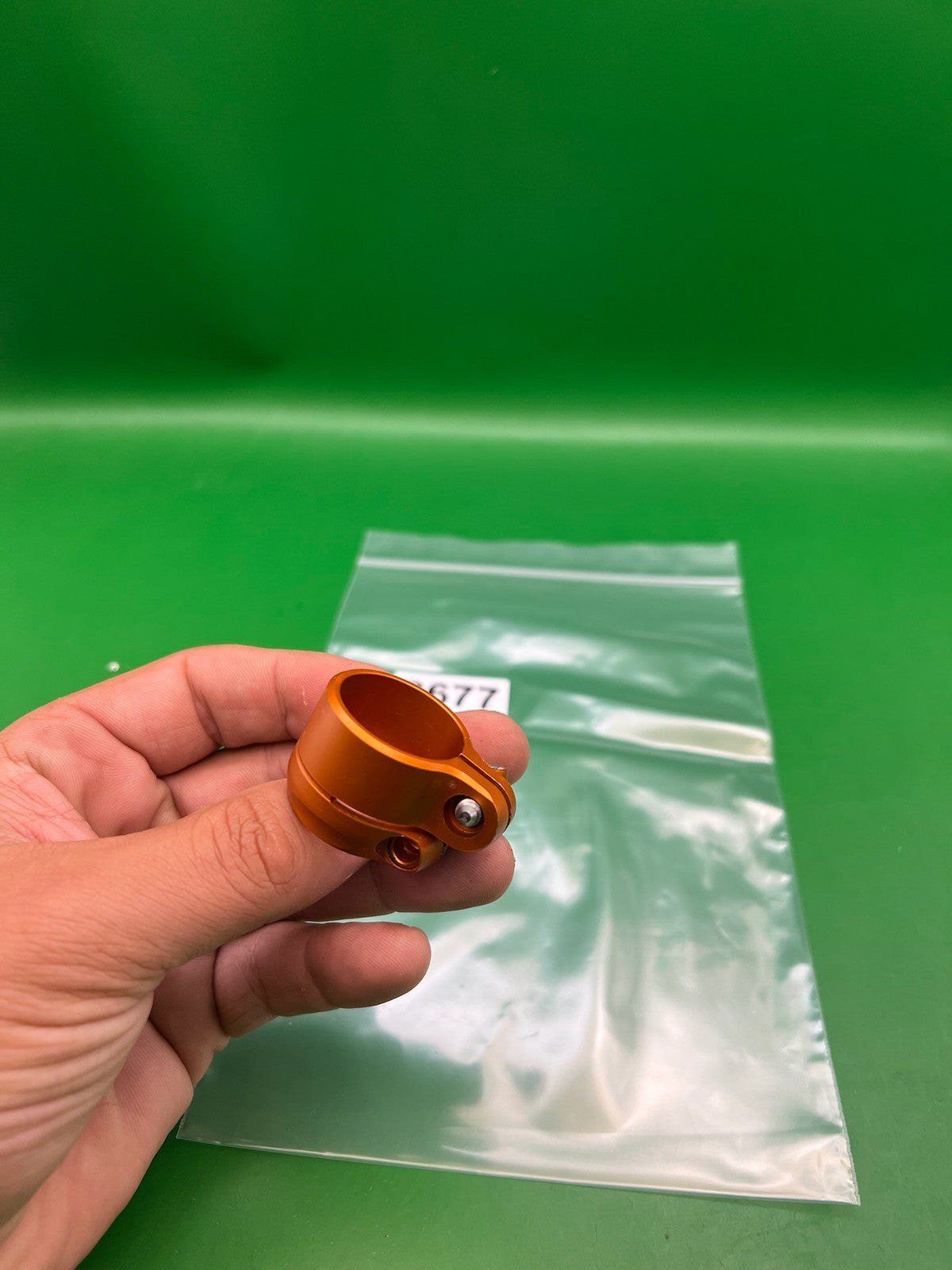 Planet Eclipse Low Rise Clamping Feedneck Orange Anodized Aluminum