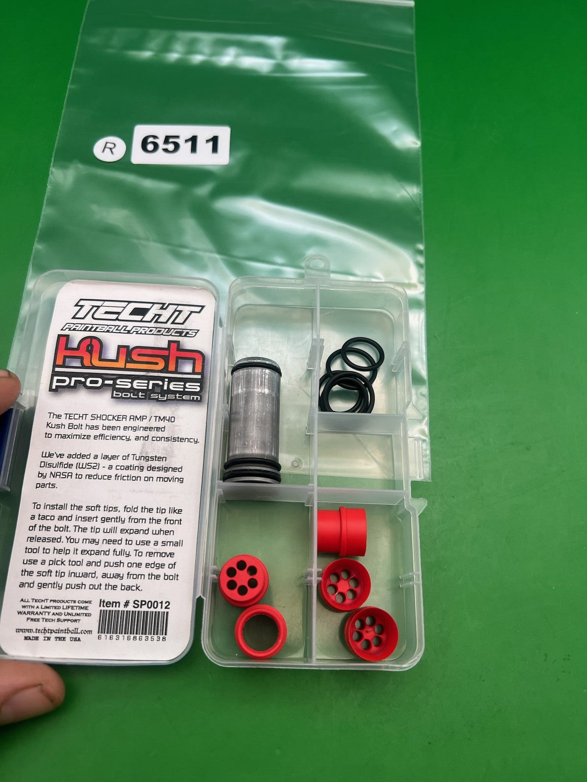 TechT Kush Pro-Series Bolt Shocker AMP TM40 Aluminum
