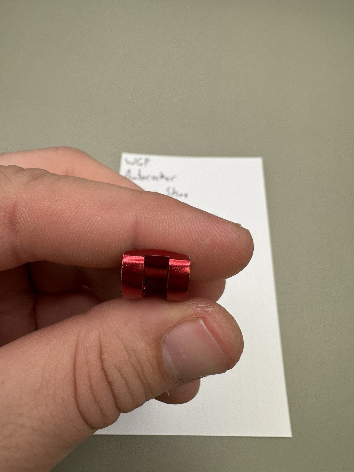 WGP Autococker Trigger Shoe Red