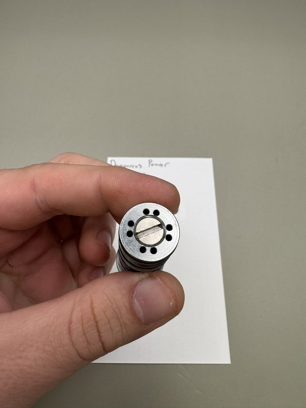 Dangerous Power Fusion F7 Low Pressure Bolt Silver