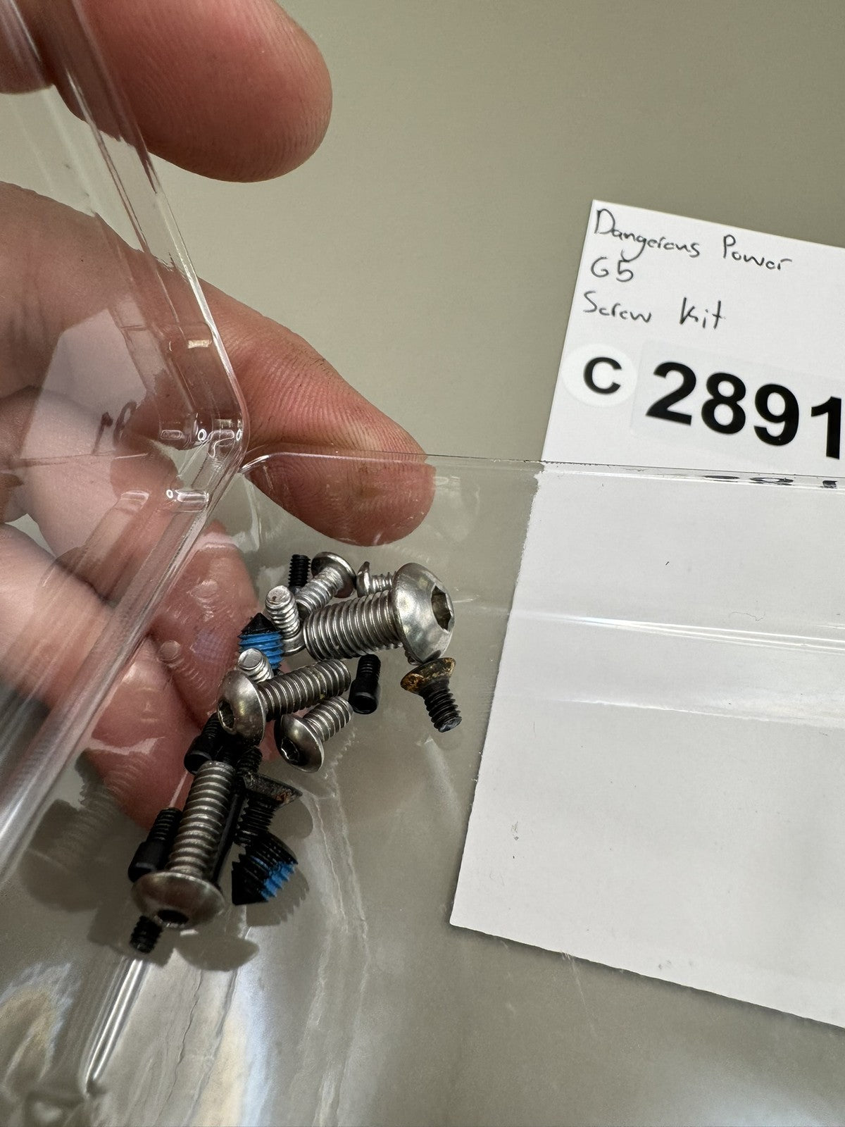 Dangerous Power G5 Screw Kit