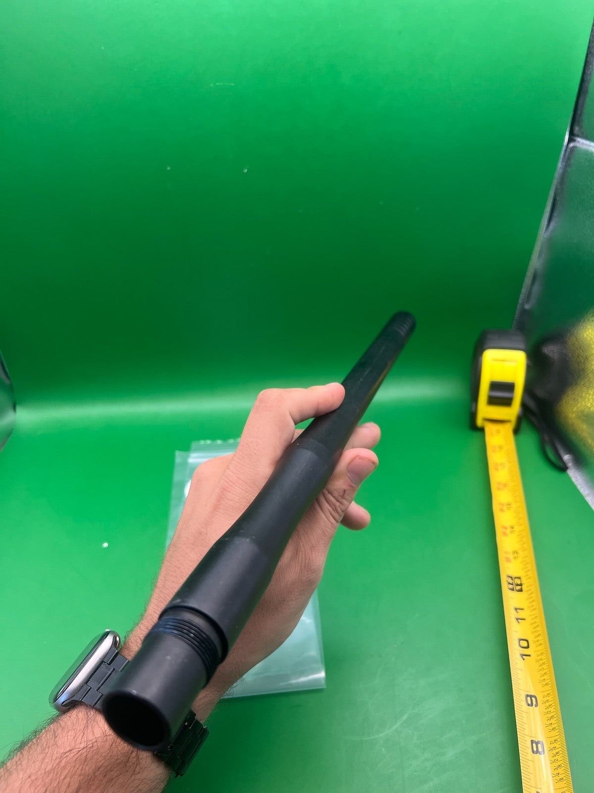 CP Custom Products One Piece Barrel 14" .689 Black - used paintball barrel - black