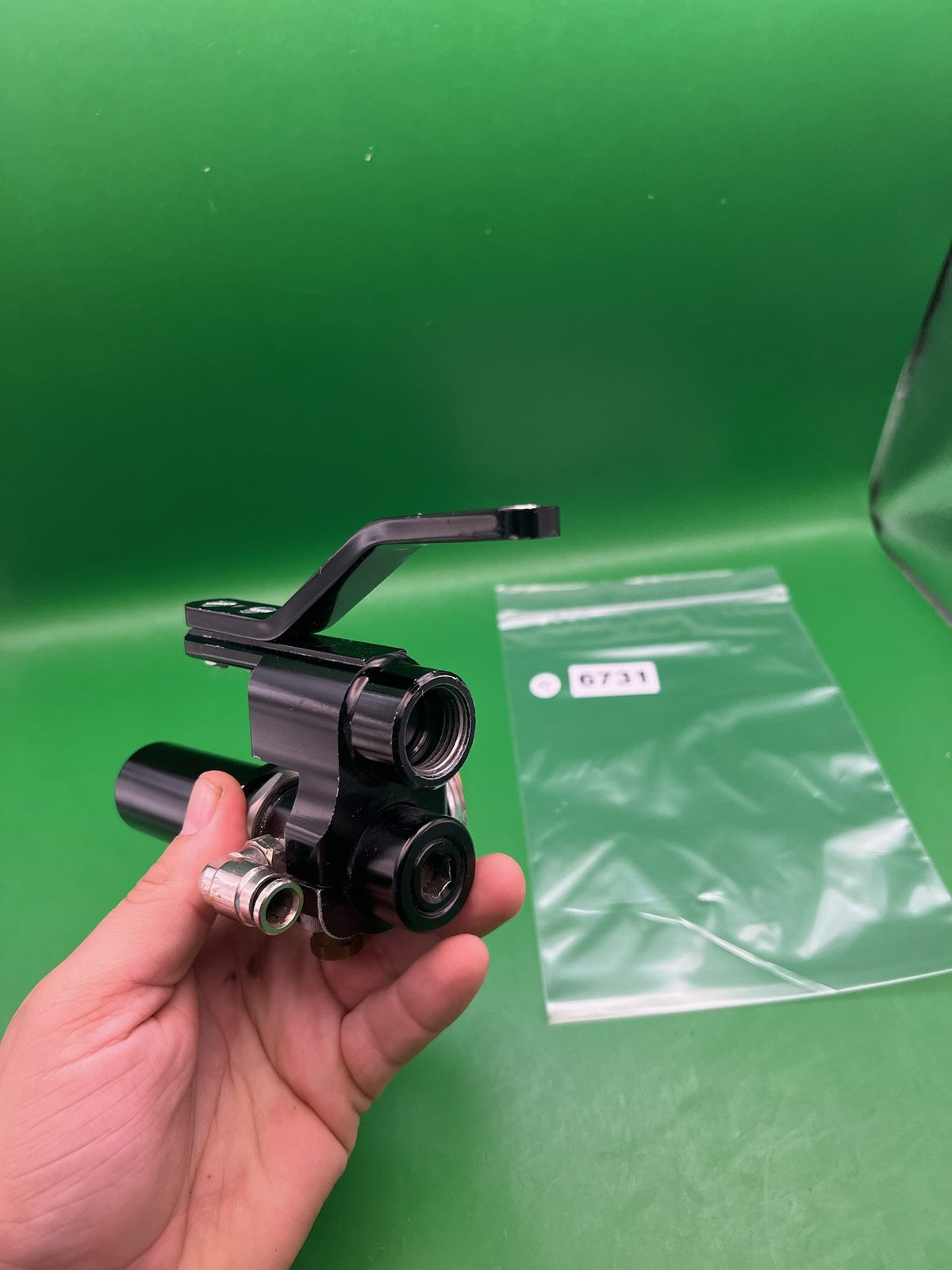 Smart Parts Max Flo Reg - used paintball regulator - black