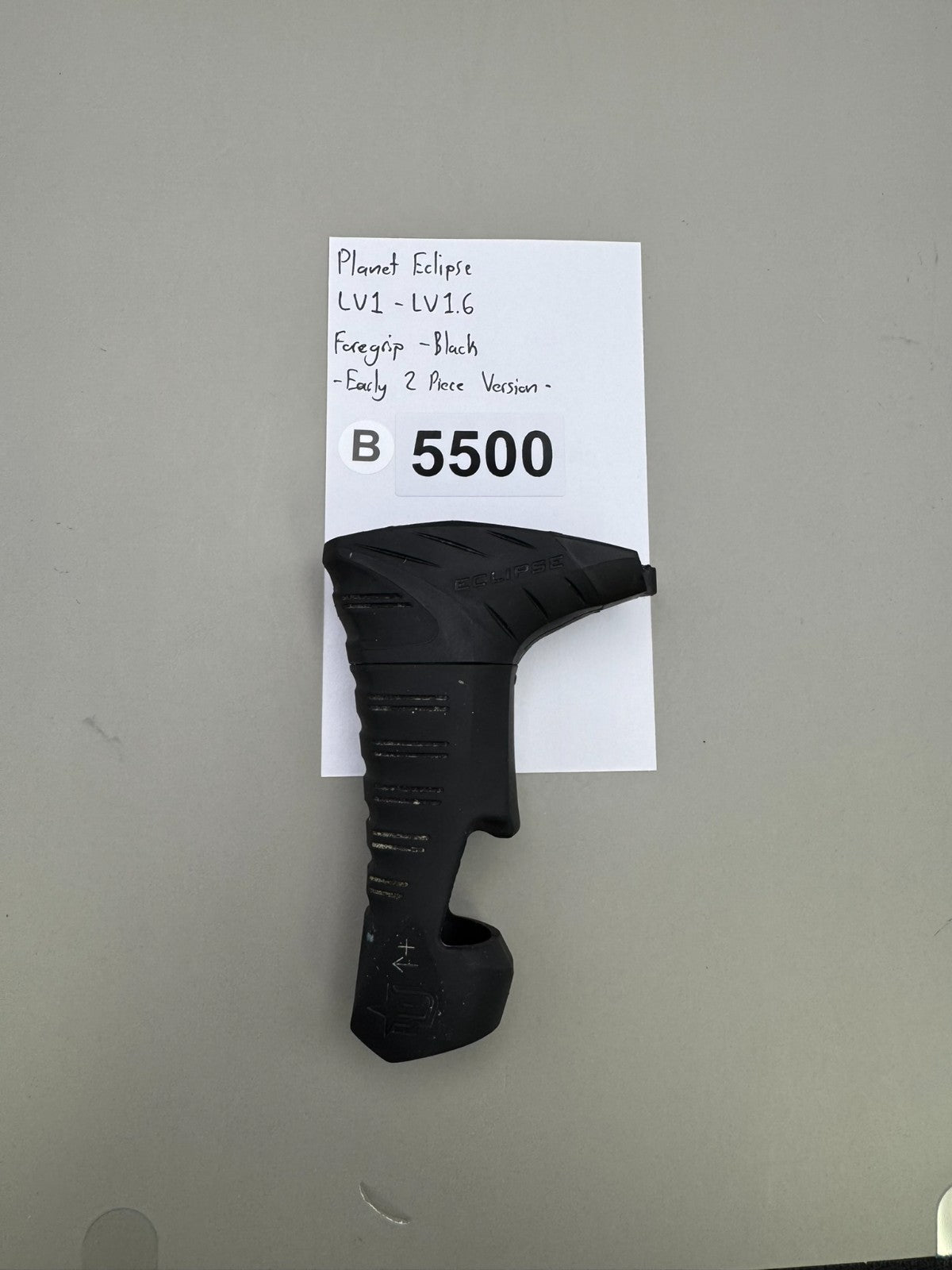 Planet Eclipse LV 1-LV 1.6 Foregrip-Black-Early 2 Piece Version