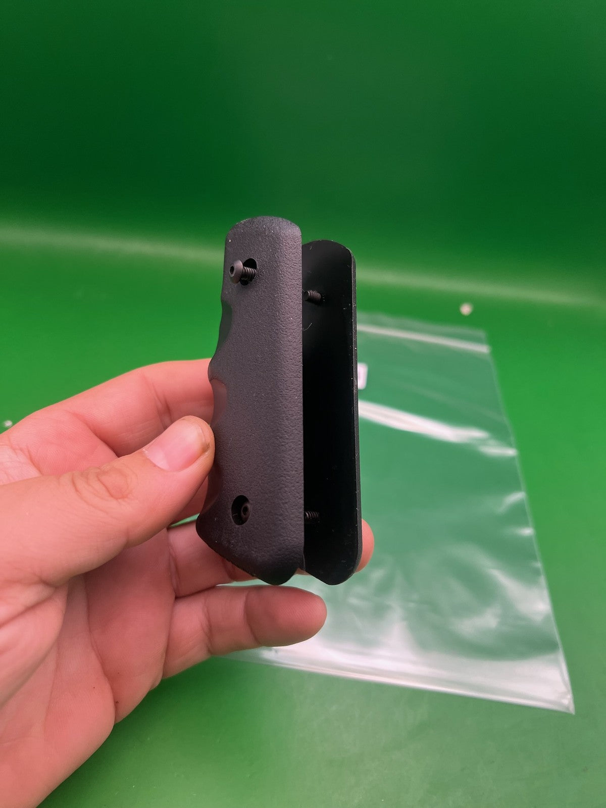 45* Autococker Grips - used paintball grip panel - black