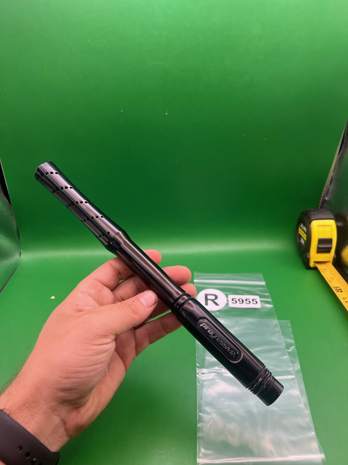 Ion / Not Smart Parts Progressive Barrel Back 14" .690 Black - used paintball barrel back - black