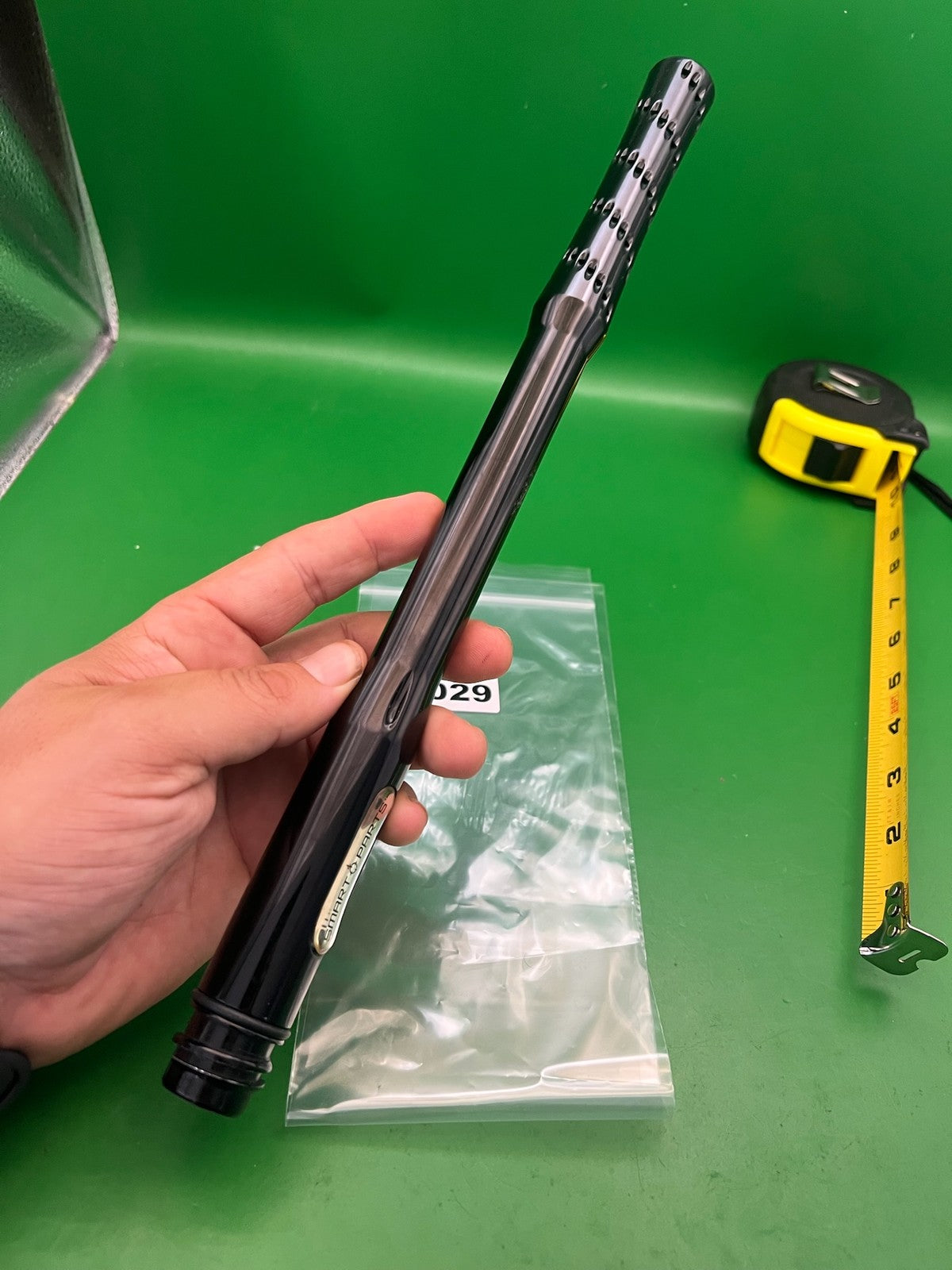 Smart Parts Progressive 12" Paintball Barrel Black Impulse Ion Luxe .691 Bore