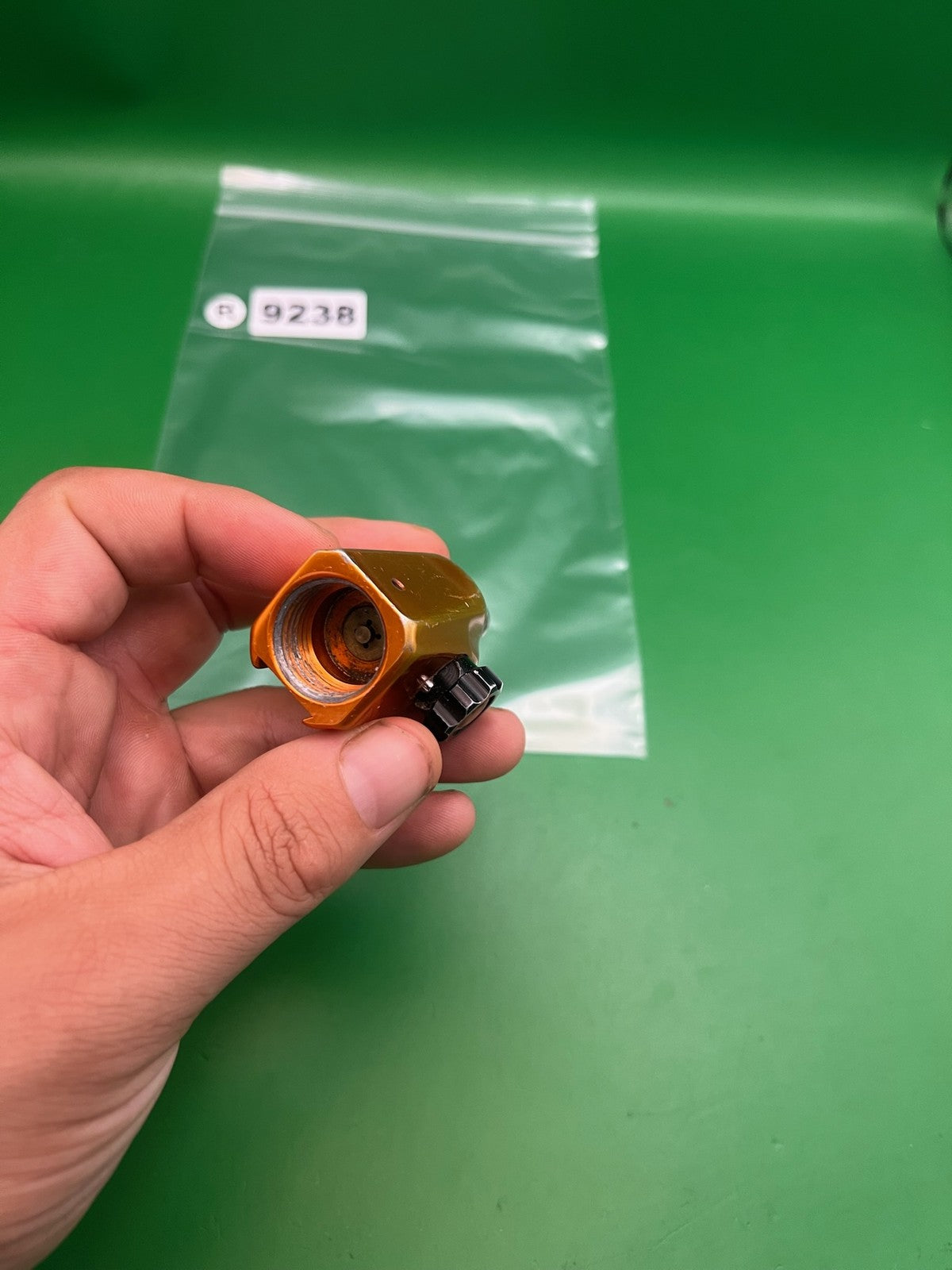 Smart Parts ASA On/Off Adapter Orange Anodized Aluminum Quarter Turn
