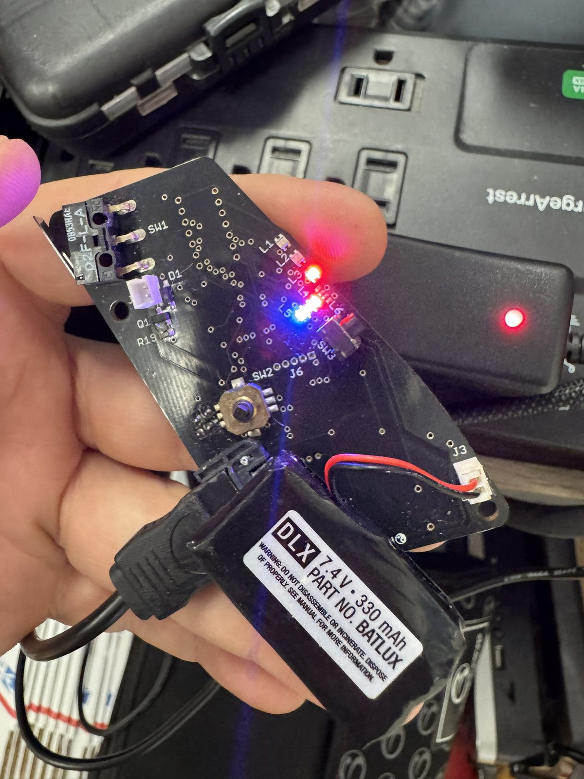 DLX Luxe 1.0 Circuit Board Black
