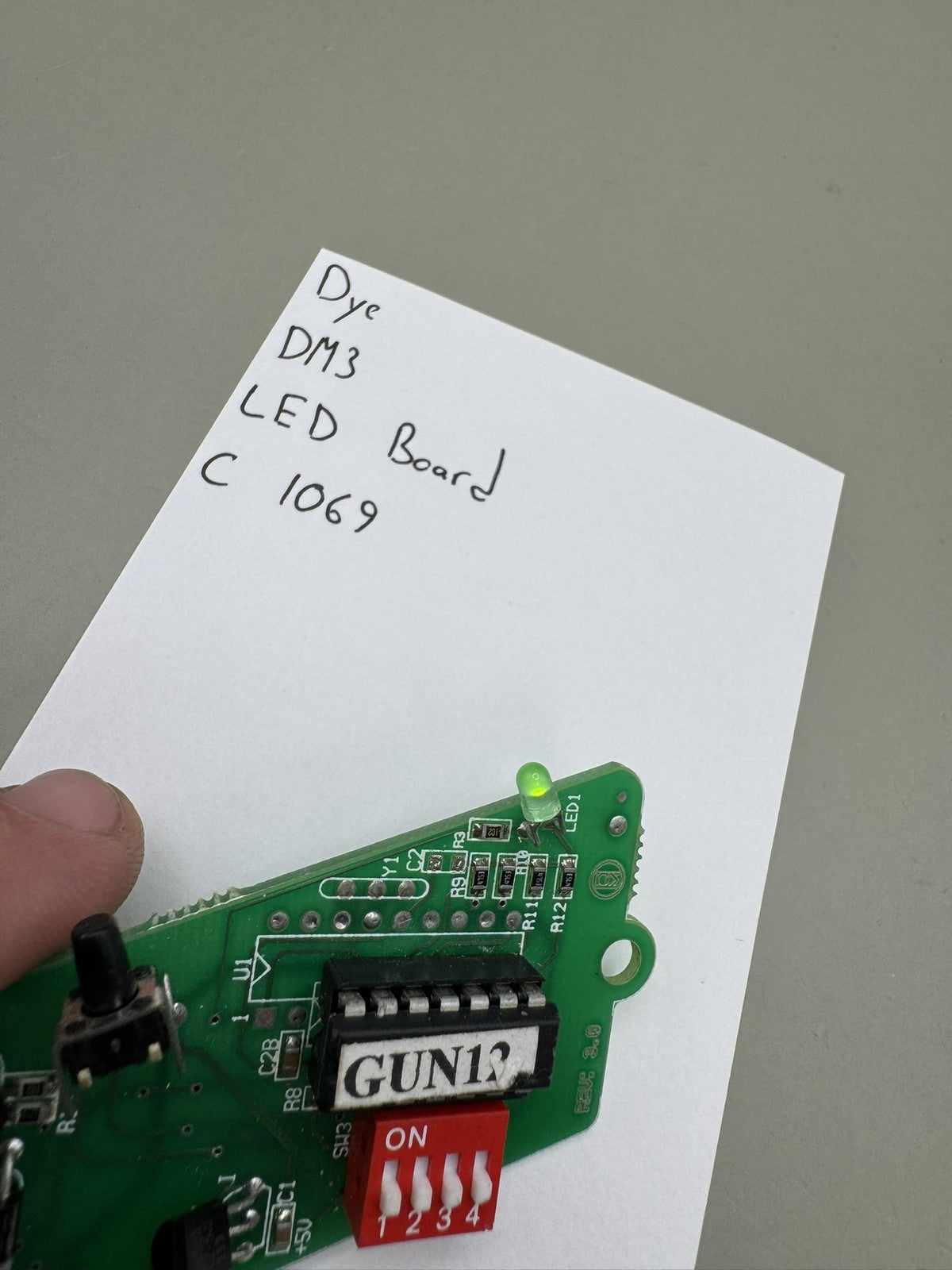 Dye DM3 LED Board C 1069