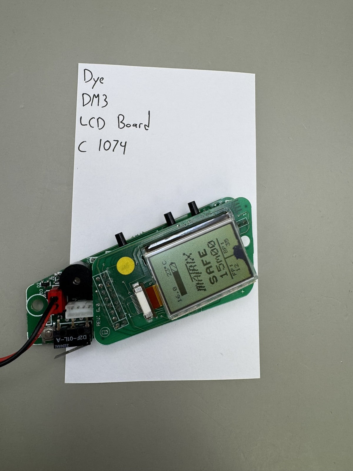 Dye DM3 LCD Board