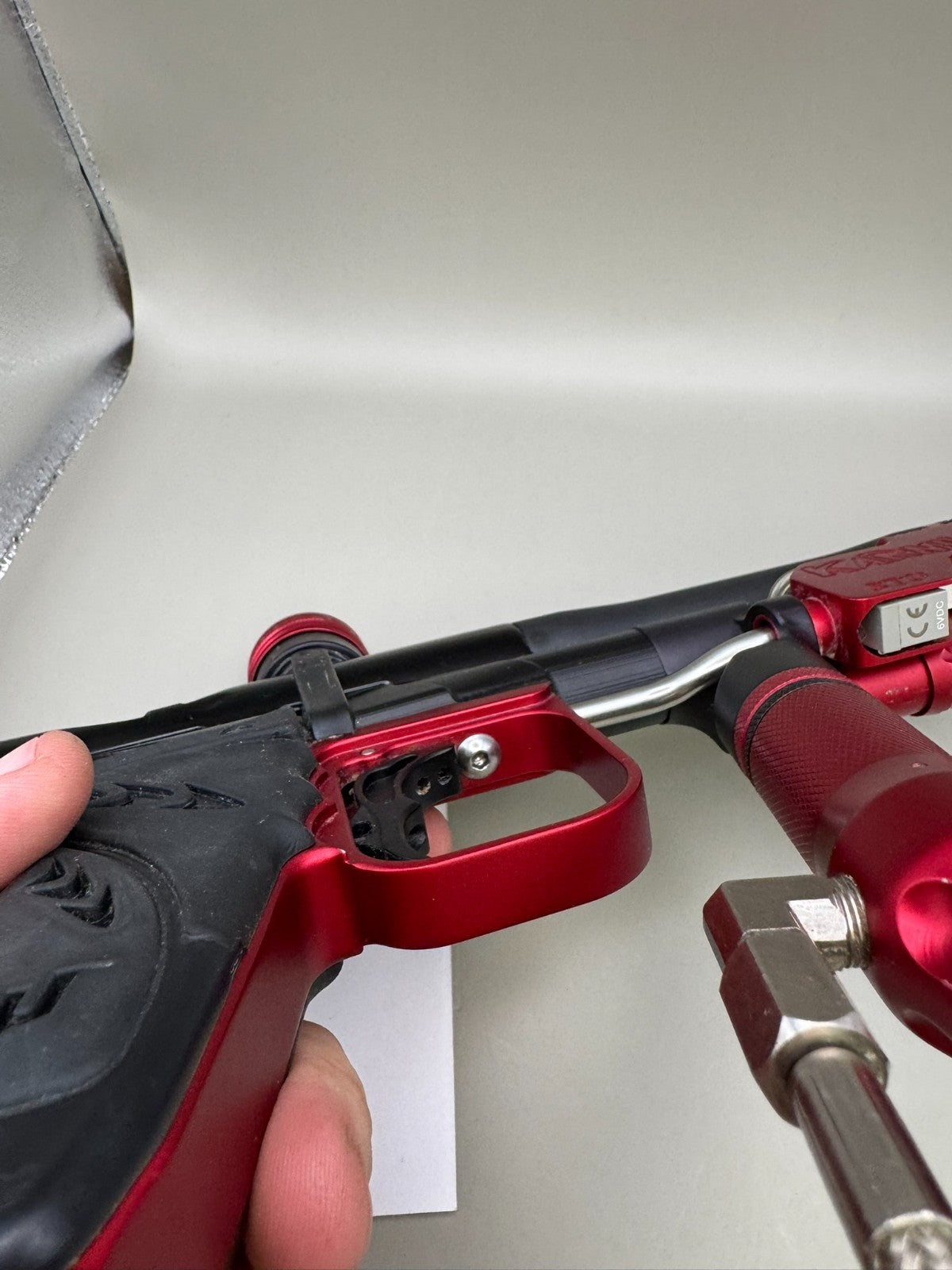 WGP Karnivor Autococker - Black/Red 2 - Paintball Marker Fully Working