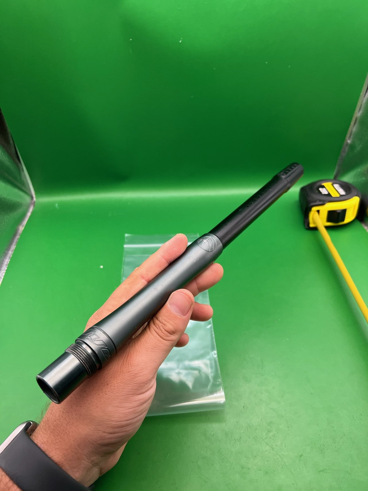Dye Ultralite (UL) Paintball Barrel 14" 0.686 AC Thread - Grey/Black