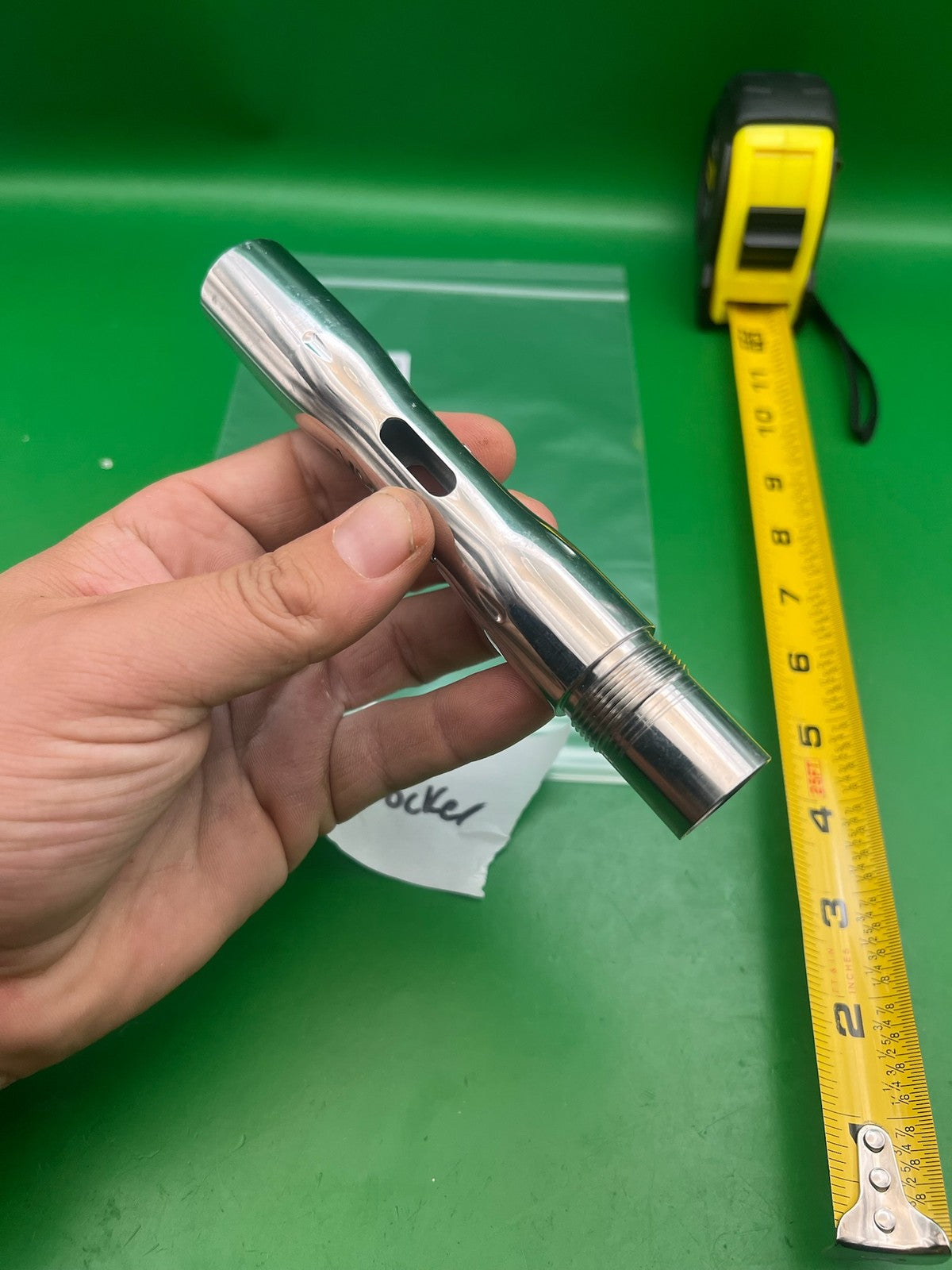 Smart Parts Freak Paintball Barrel Back Silver AutoCocker Thread